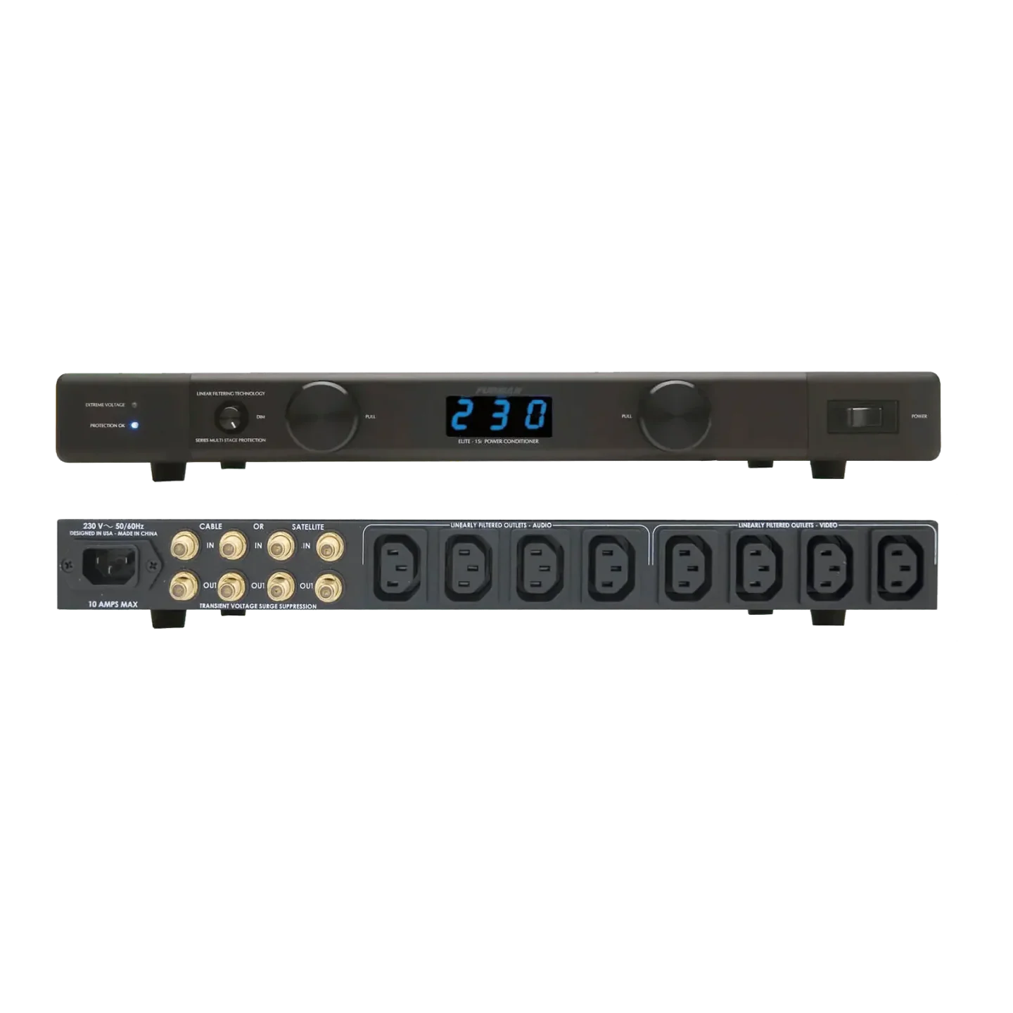 Furman 10A Home Theater Power Conditioner, 230V (ELITE-10 E I)