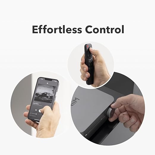 WiiM Amp Multiroom Stereo Streaming Amplifier with AirPlay 2, Chromecast, HDMI & Voice Control - Space Grey