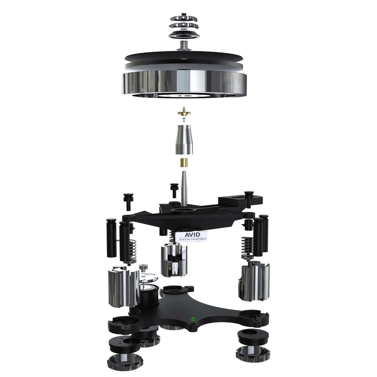 AVID ACUTUS™ Reference Mono - Chrome Turntable