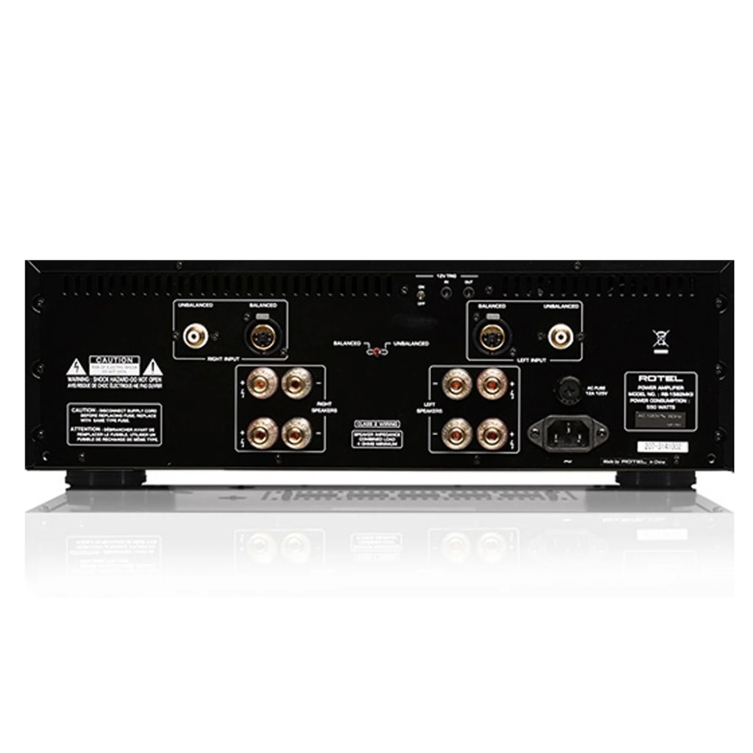Rotel RB-1582 MKII 200W 2-Channel Power Amplifier (Trade In)