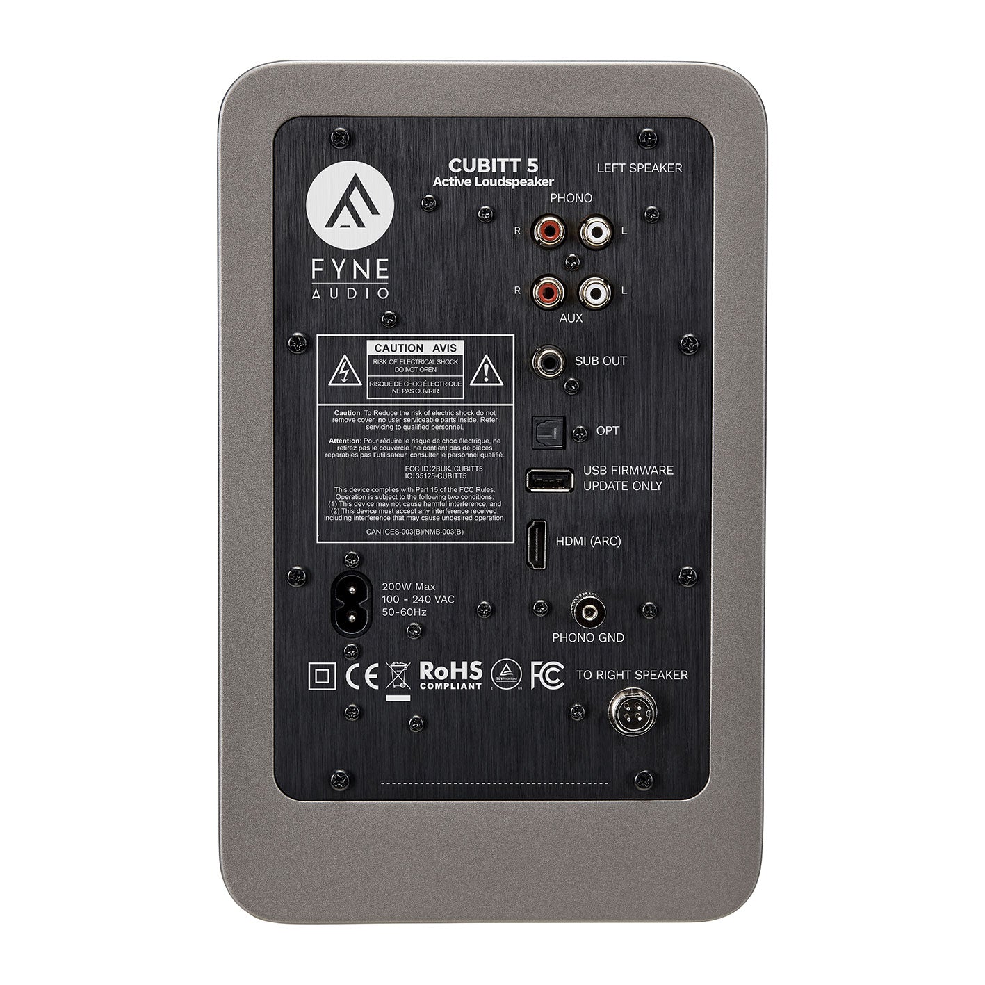 Cubitt 5 Wireless Active Bookshelf (Pair)