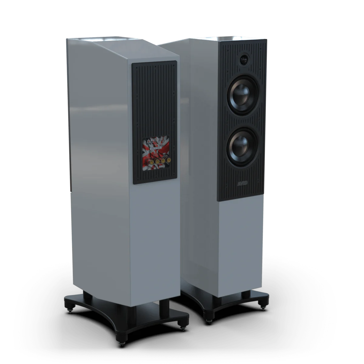 AVID EVO THREE™ White Cabinet Loudspeaker (Pair)