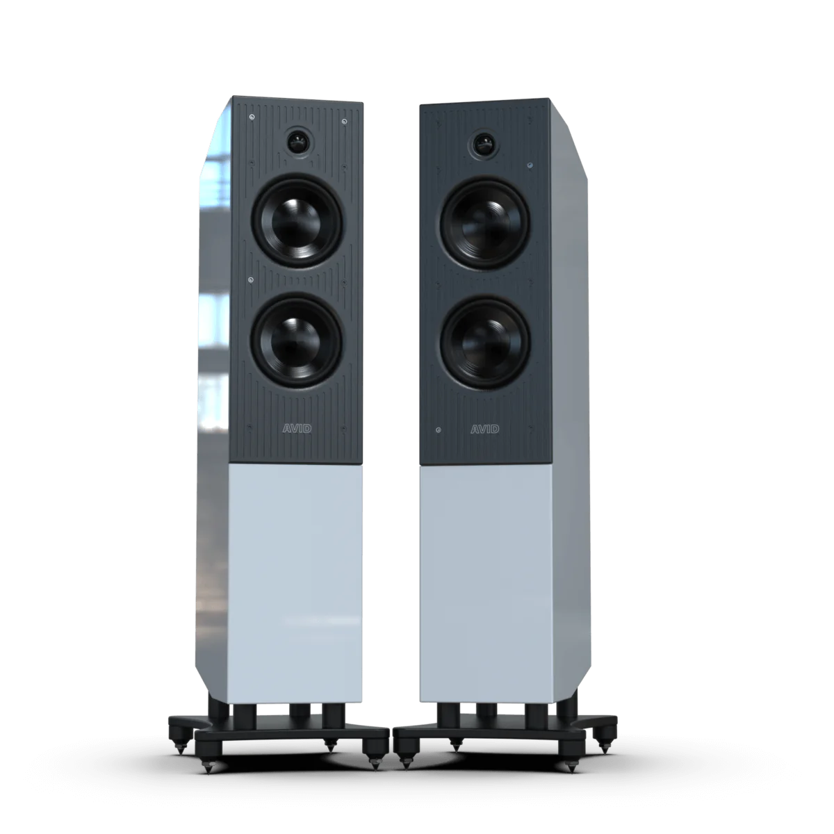 AVID EVO THREE™ White Cabinet Loudspeaker (Pair)