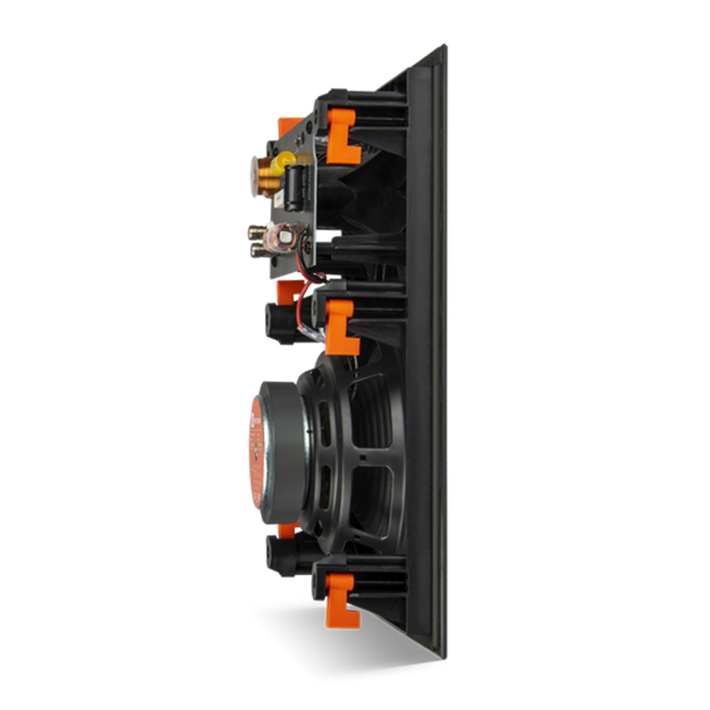 JBL Stage 2 - 8" In-Wall (EA) Architectural Speaker - RECTAN 1" Aluminium Dome Tweeter