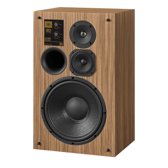 JBL L100 Classic 80 Bookshelf Speakers Pair - 80th Anniversary Edition