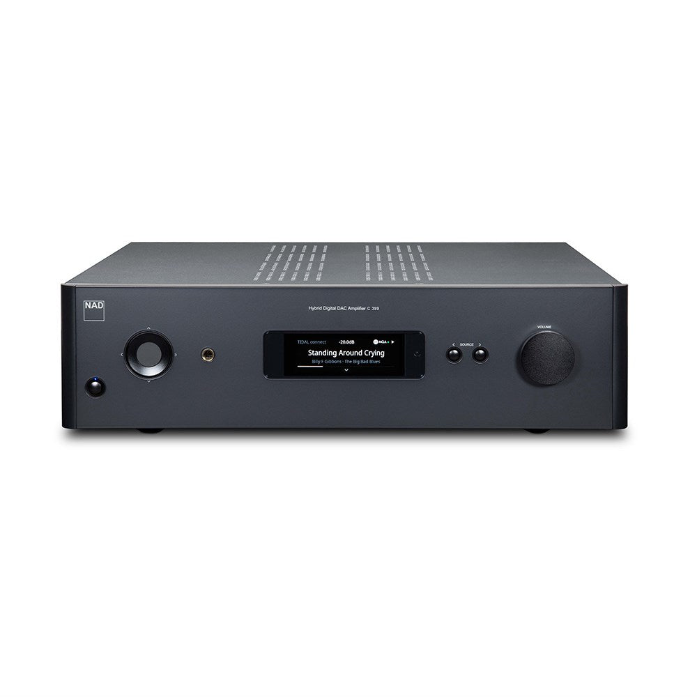 NAD C 399 Hybrid Digital DAC Amplifier (optional BluOs Streaming Module)