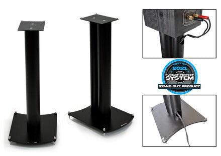 NeXXus CM5, 6, 1000 and white Speaker Stands