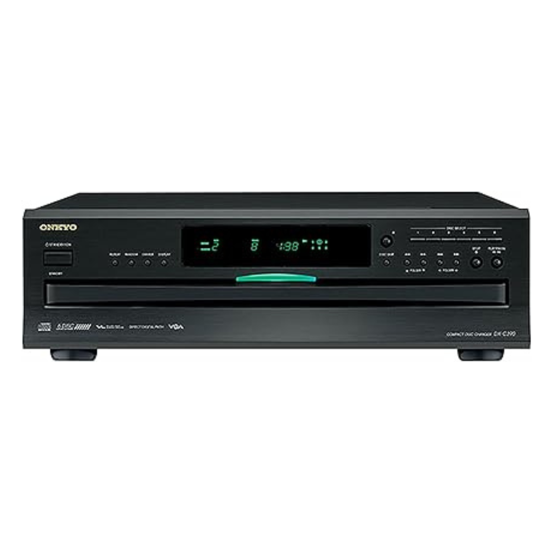 Onkyo DCX390M4 6-Disc CD Player - Black