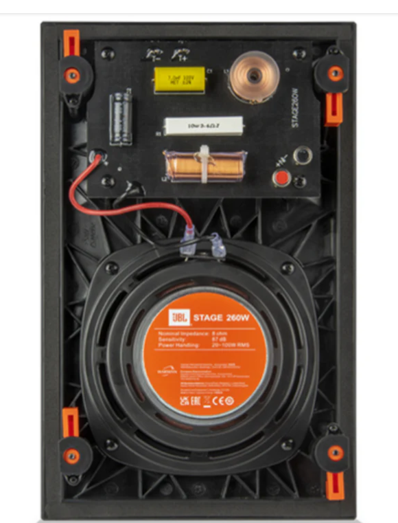 JBL Stage 2 260W 6.5 inch In Wall Speaker