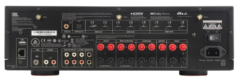 JBL MA 9100HP Net AV Receiver