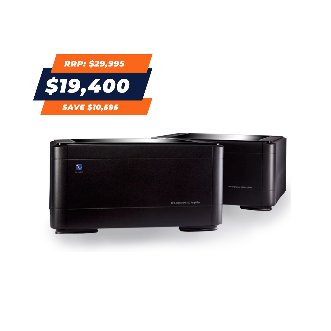 PS Audio Black BHK 300 Mono Block Power Amplifiers (stereo pair) EX-DEMO