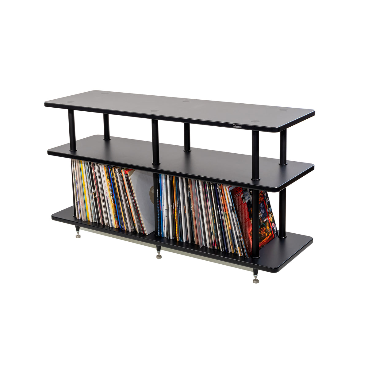 Solidsteel Vinyl Library 3 Shelf