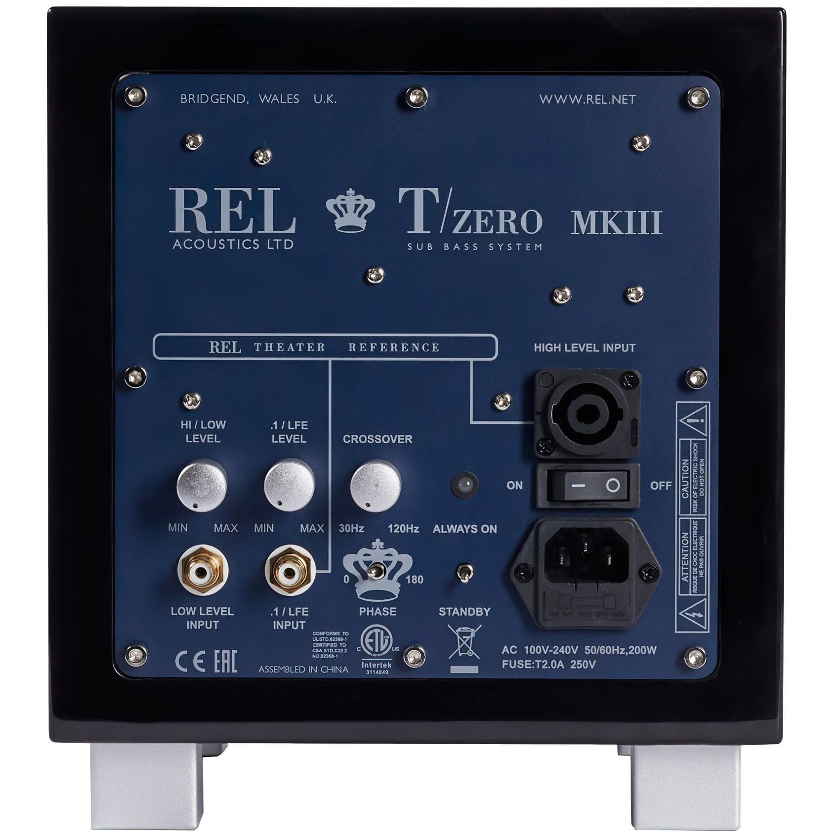 Tzero MKIII - Closed Box Down Firing Subwoofer