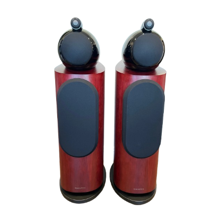 802 D3 Floor Standing Speakers- Satin Rosenut (Ex- Demonstration)