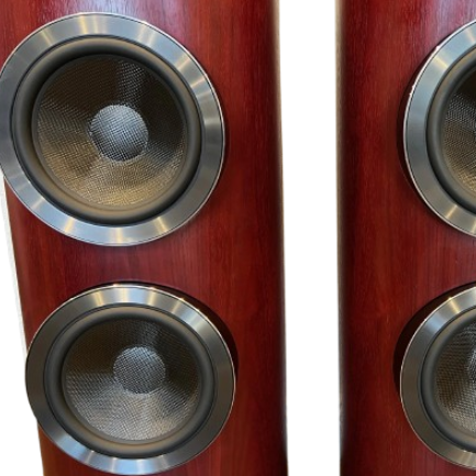 802 D3 Floor Standing Speakers- Satin Rosenut (Ex- Demonstration)