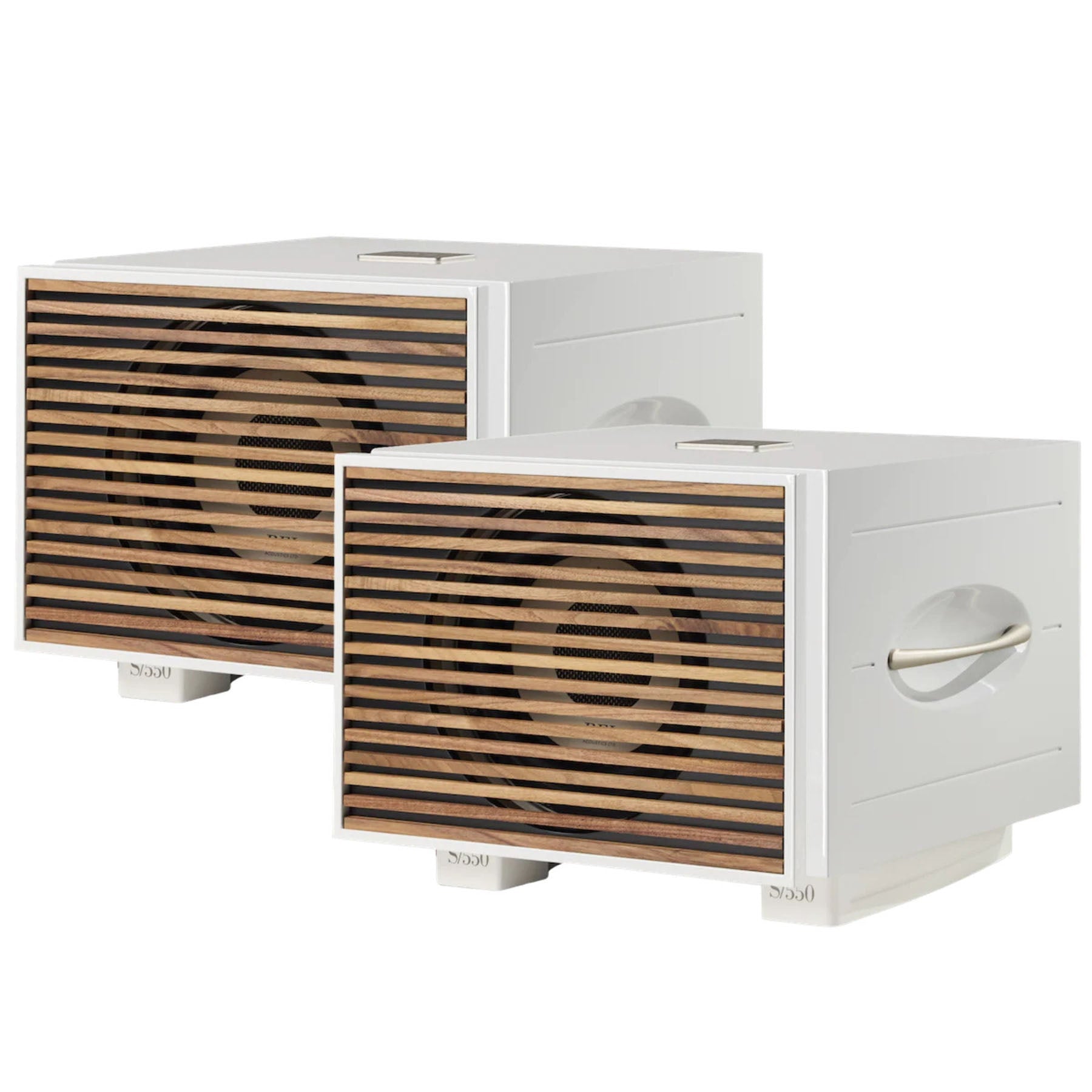 S/550 Closed Box Front-firing Active Driver, Down-Firing Passive Subwoofer