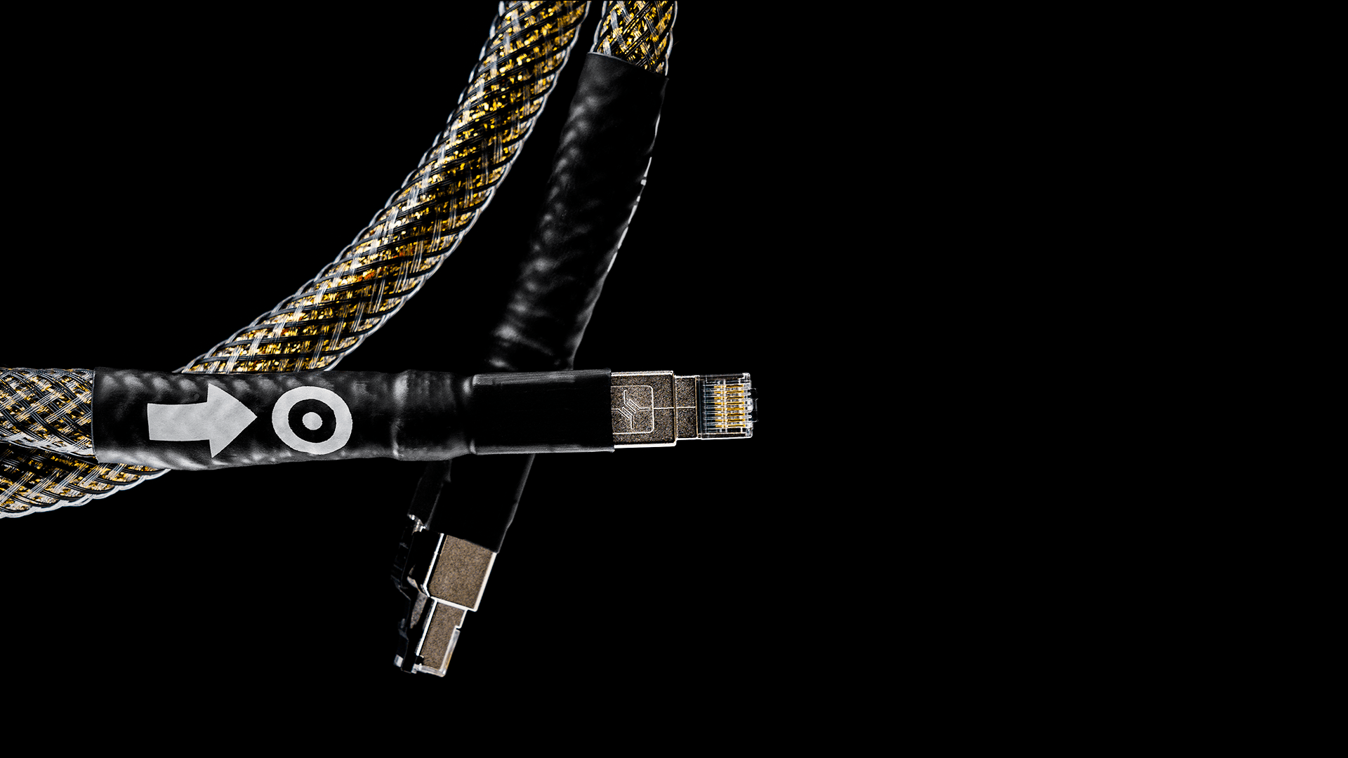 डिजिटलज़ डी-टीसी गोल्ड सिग्नेचर ईथरनेट केबल 2एम