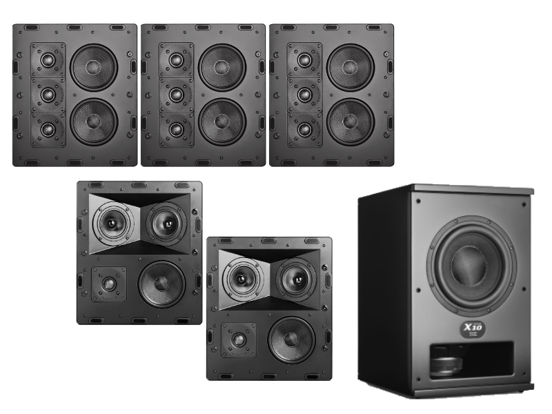 M&K Sound In-Wall IW150II 5.1 Speaker Pack