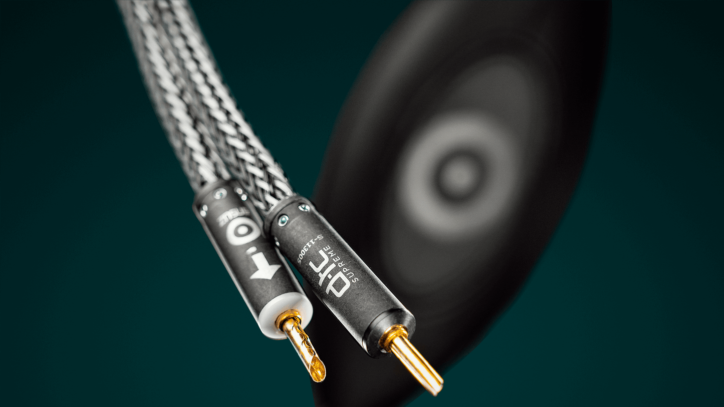 स्पीकज़ डी-टीसी सुप्रीम स्पीकर केबल्स 3एम