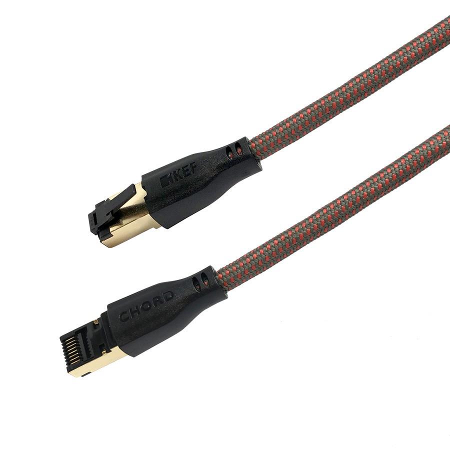 Titanium/Red KEF K-Stream Cable KEF - Brisbane HiFi
