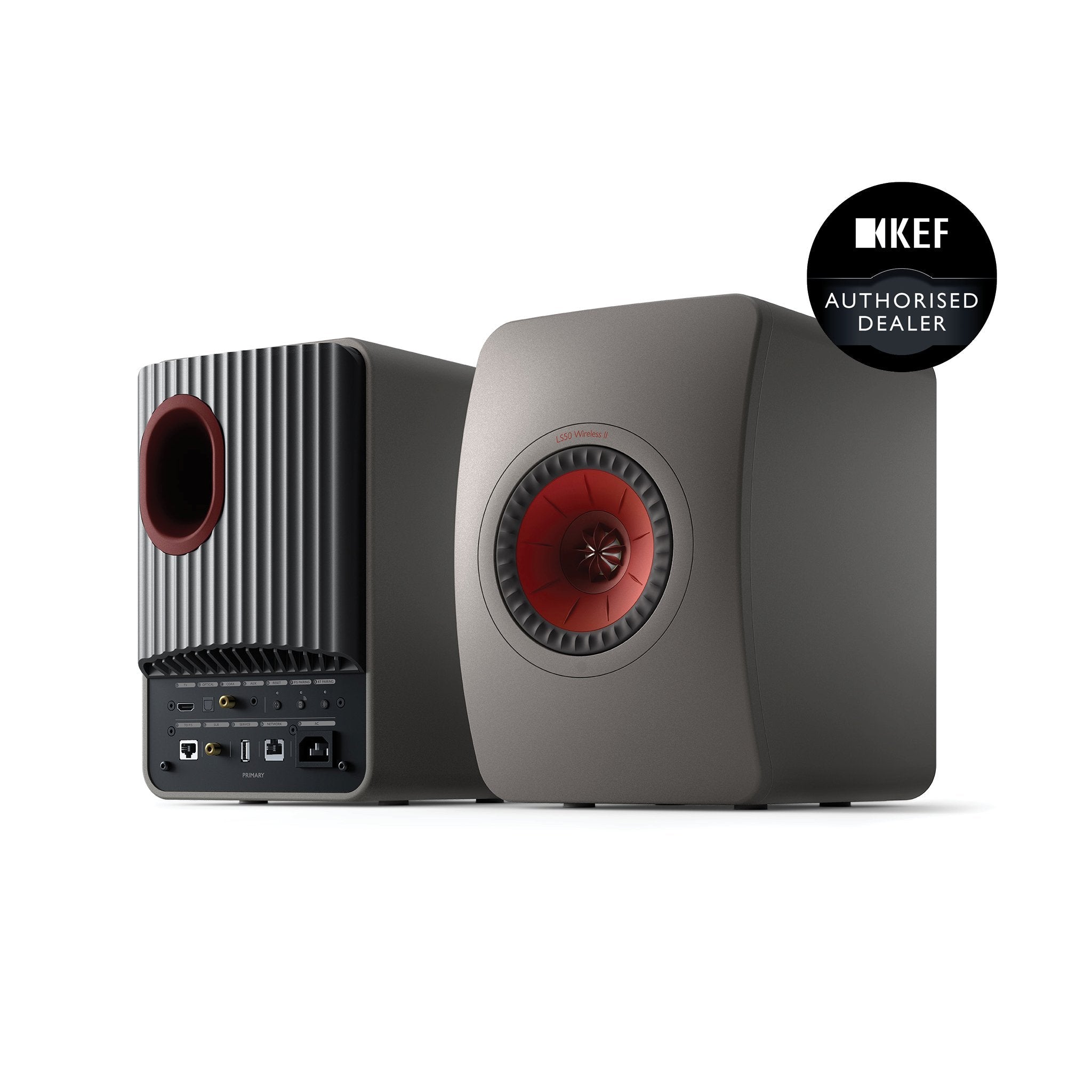 Titanium Grey KEF LS50 Wireless II Wireless Speaker System KEF - Brisbane HiFi