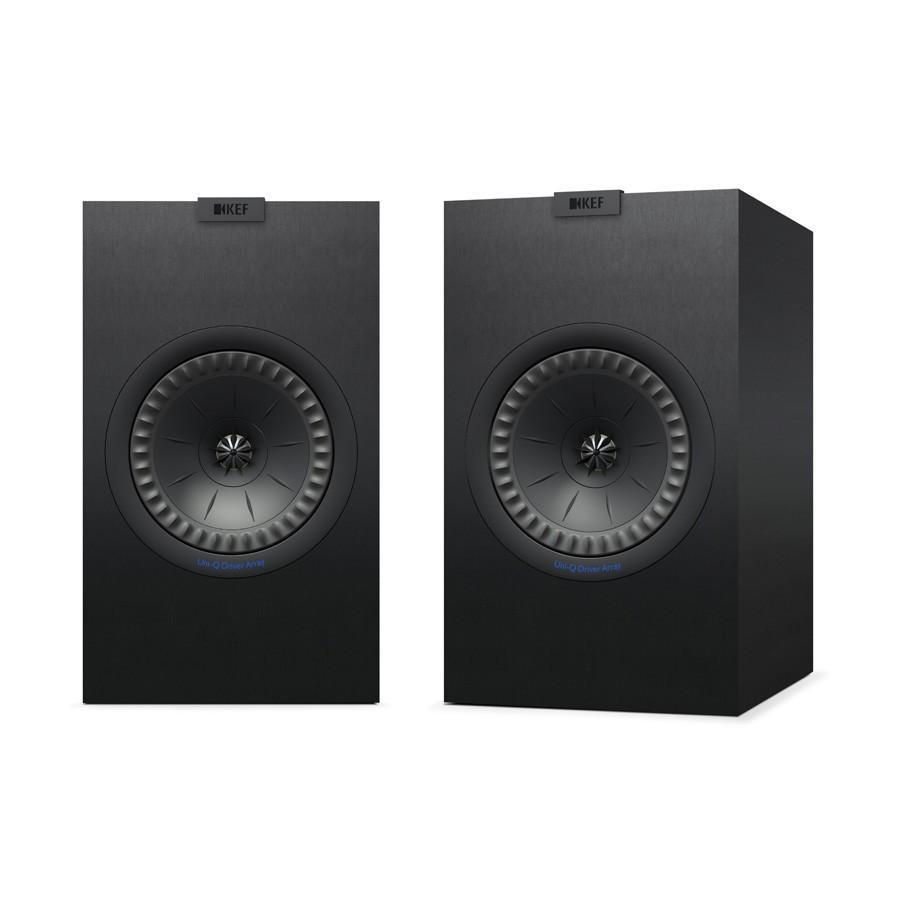 Black KEF Q350 Bookshelf Speakers KEF - Brisbane HiFi