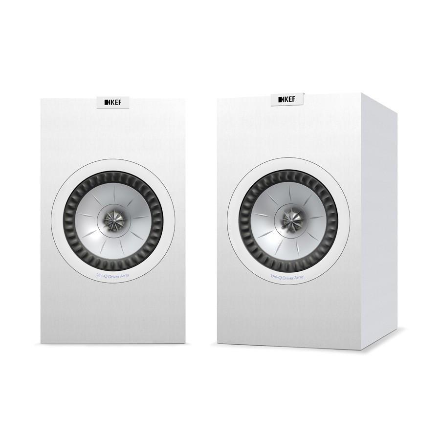 White KEF Q350 Bookshelf Speakers KEF - Brisbane HiFi