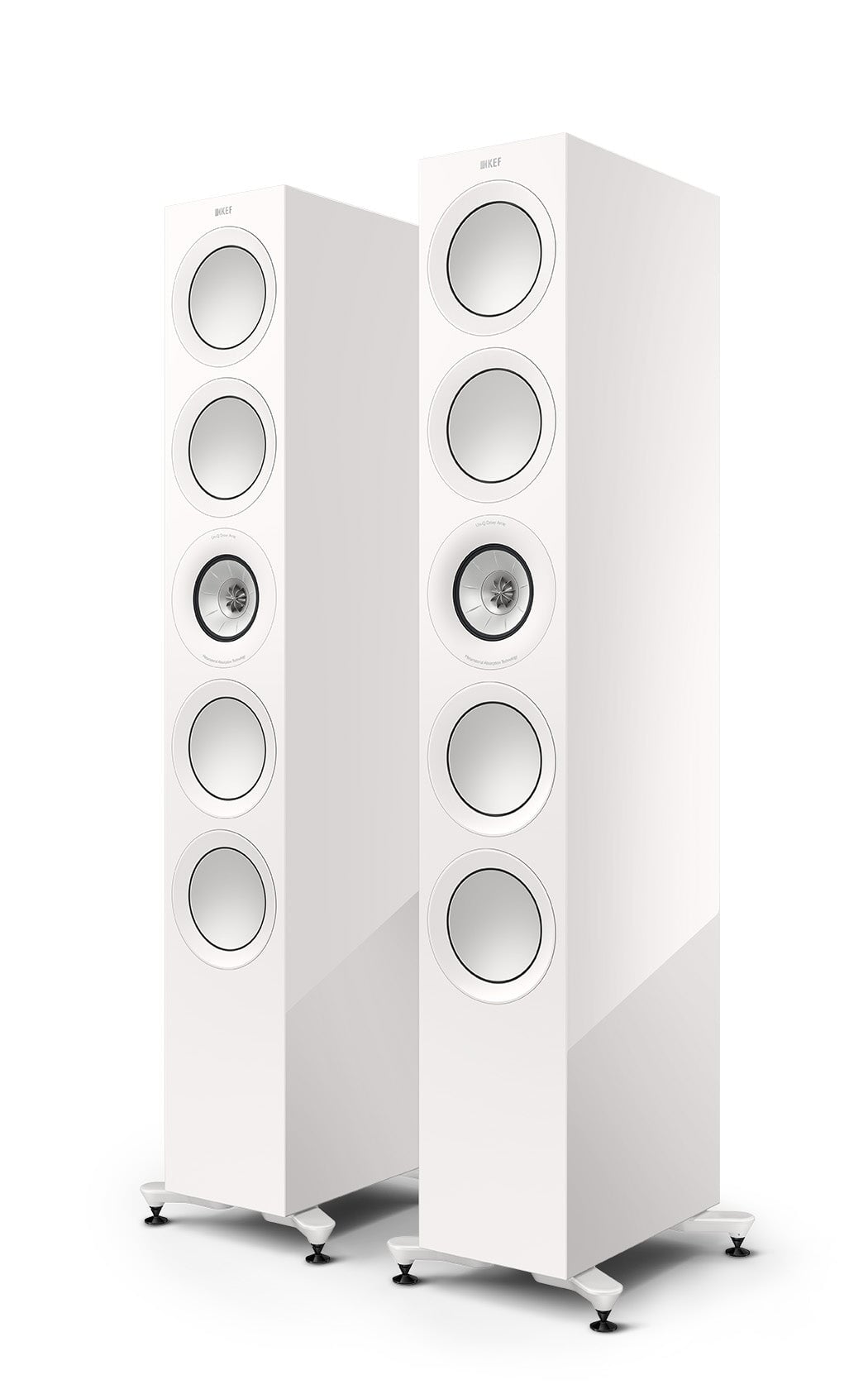 White Gloss KEF R11 Meta KEF - Brisbane HiFi