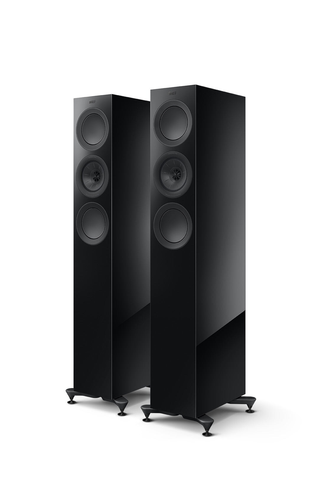Black Gloss KEF R5 Meta KEF - Brisbane HiFi
