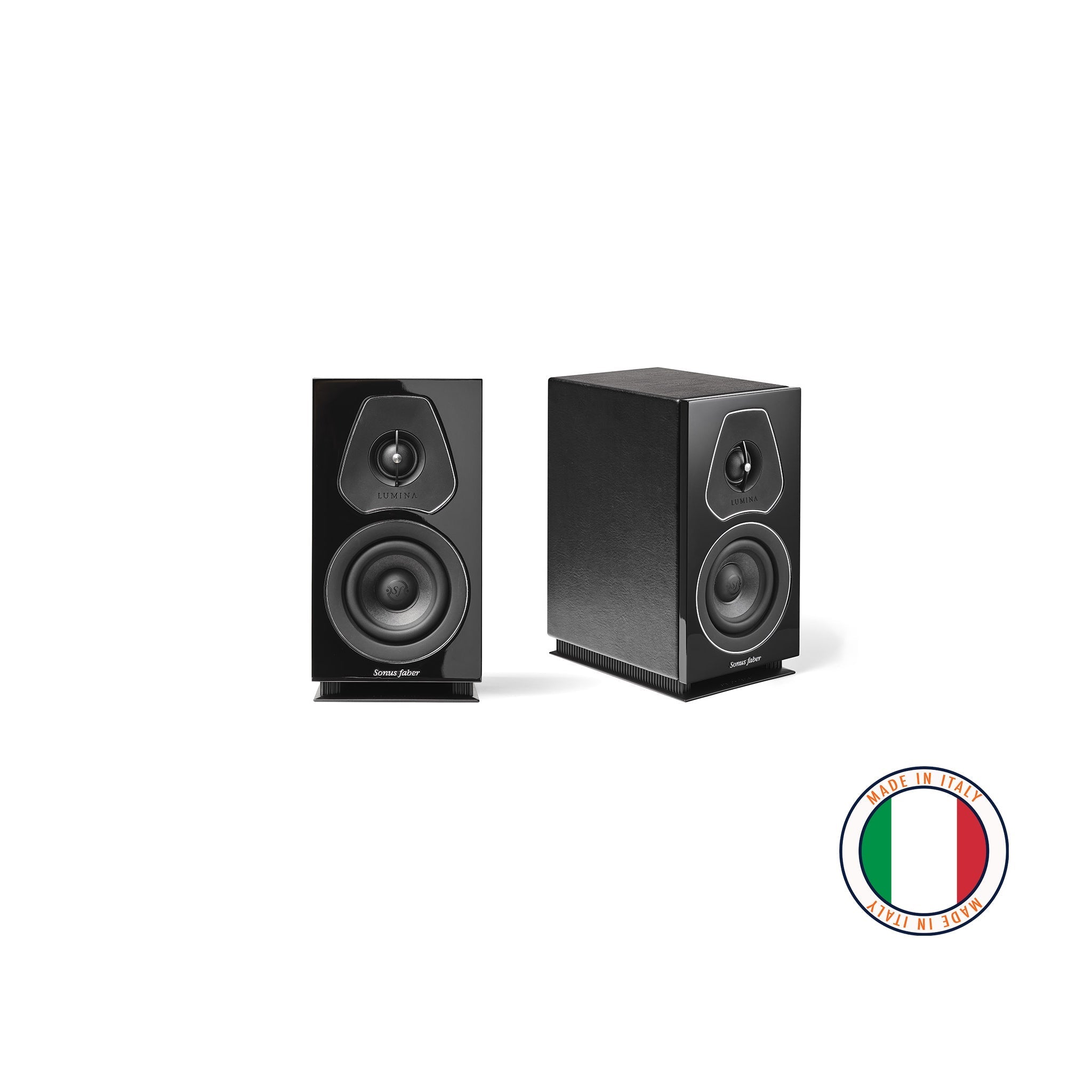 Black Sonus Faber Lumina I Bookshelf Speaker Sonus Faber - Brisbane HiFi