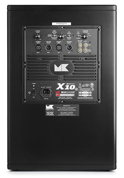 X10 Dual Powered Subwoofer M&K Sound - Brisbane HiFi