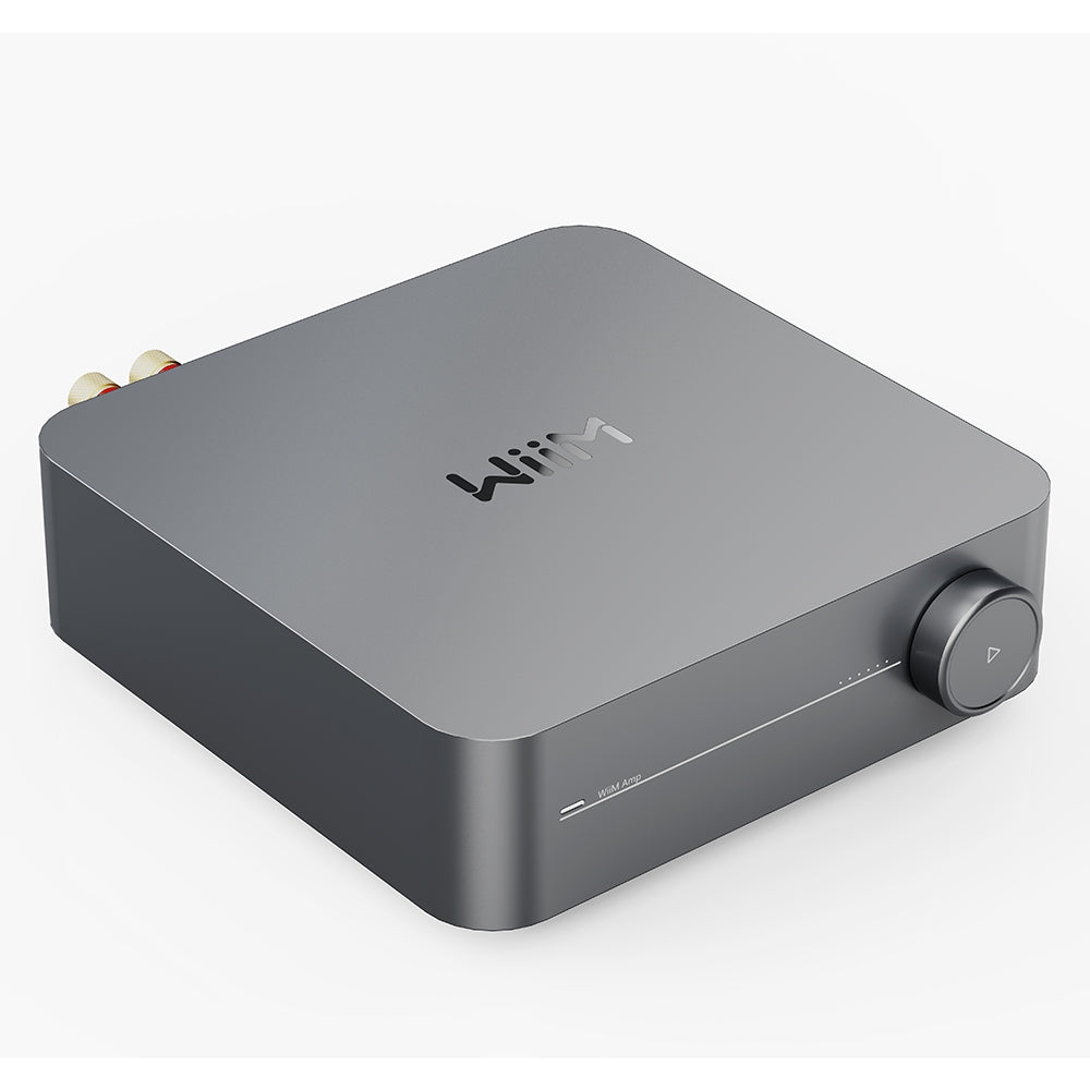 WiiM Amp Multiroom Stereo Streaming Amplifier with AirPlay 2, Chromecast, HDMI & Voice Control - Space Grey