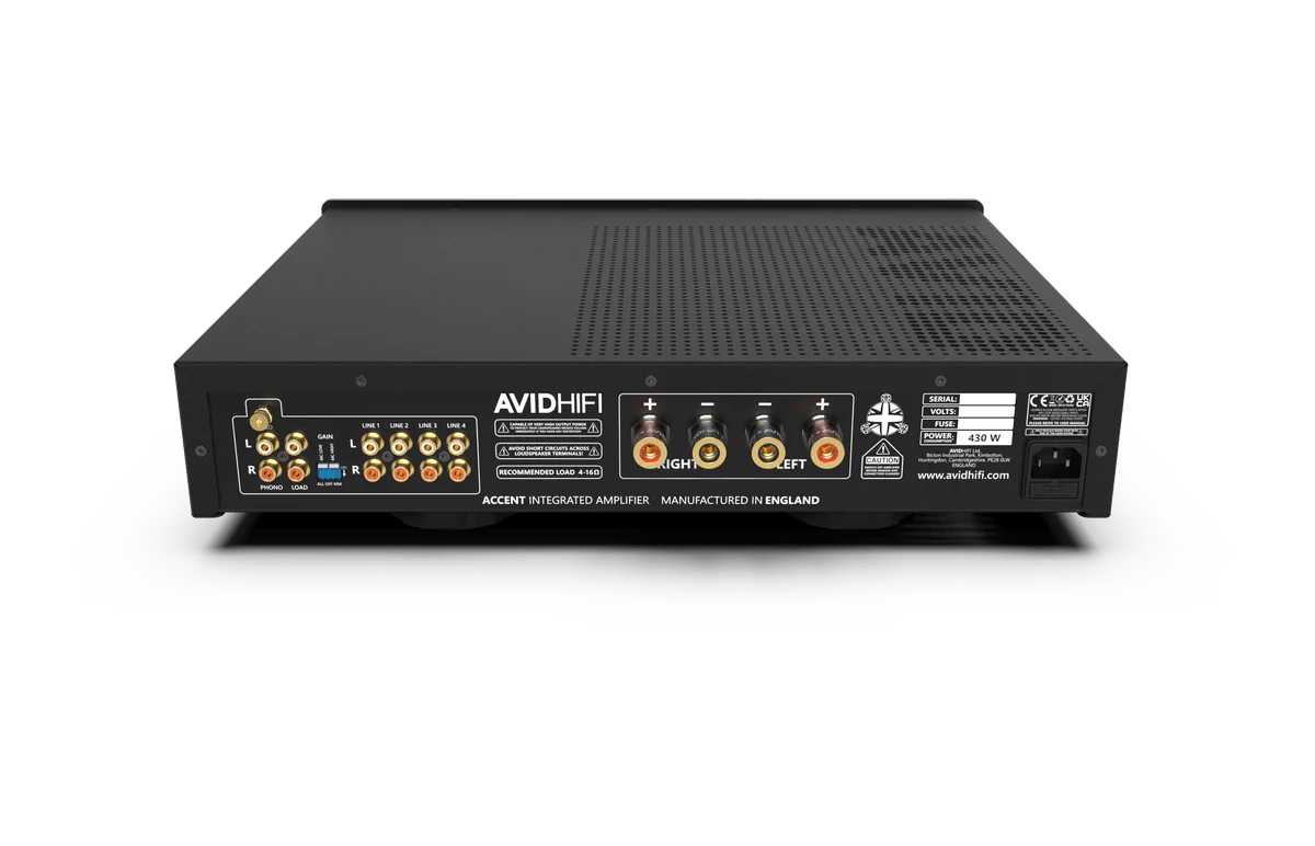 AVID ACCENT™ Integrated Amplifier - Black