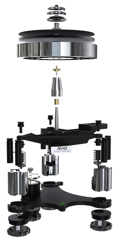 AVID ACUTUS™ Reference Mono - Chrome Turntable