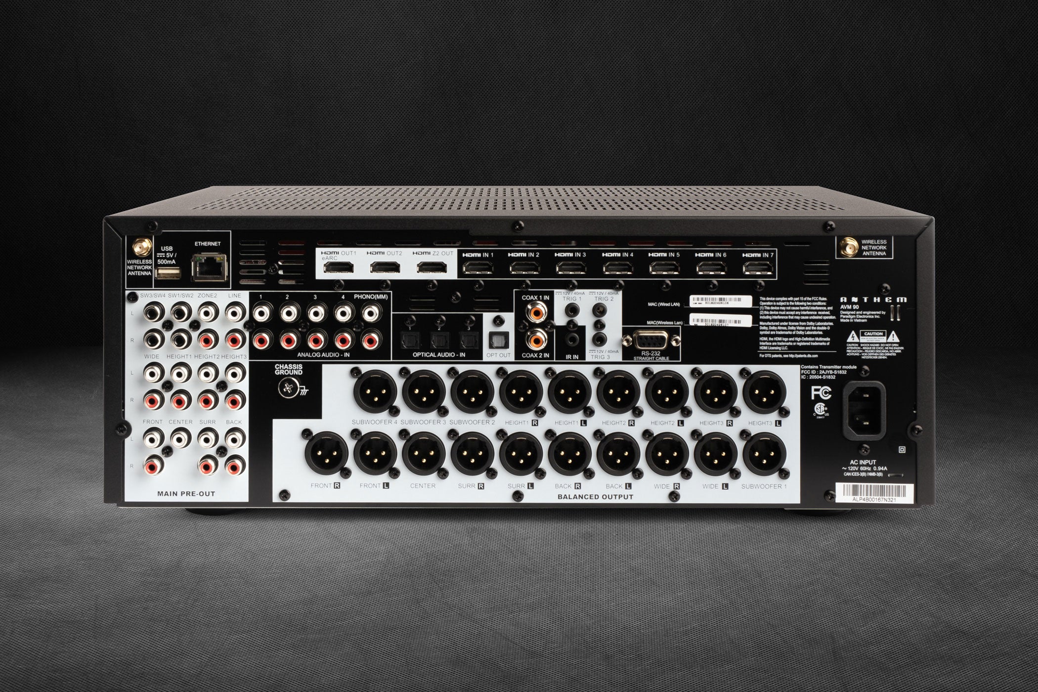 AVM-90V A/V Processor