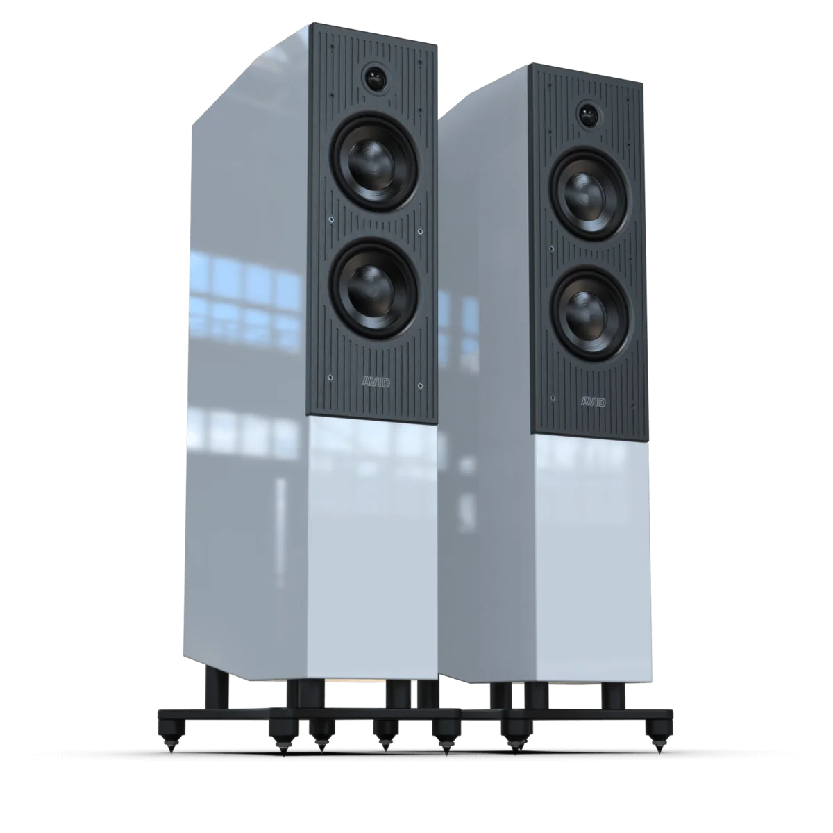 AVID EVO THREE™ White Cabinet Loudspeaker (Pair)