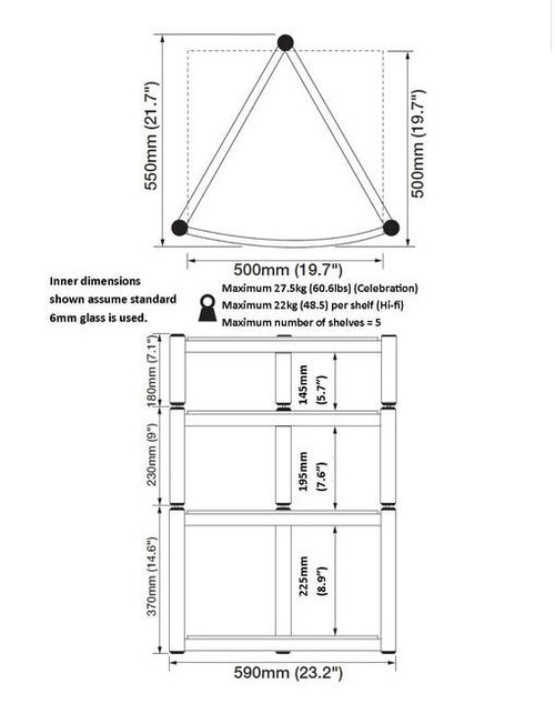 Equinox EQ RS Single Shelf Module