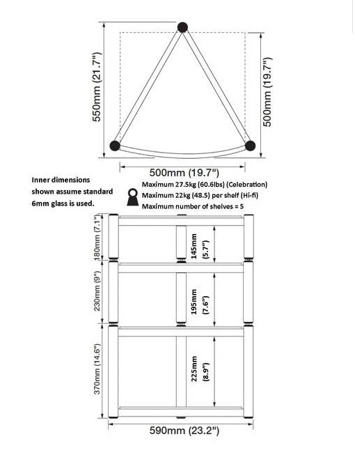 Equinox EQ RS Single Shelf Module