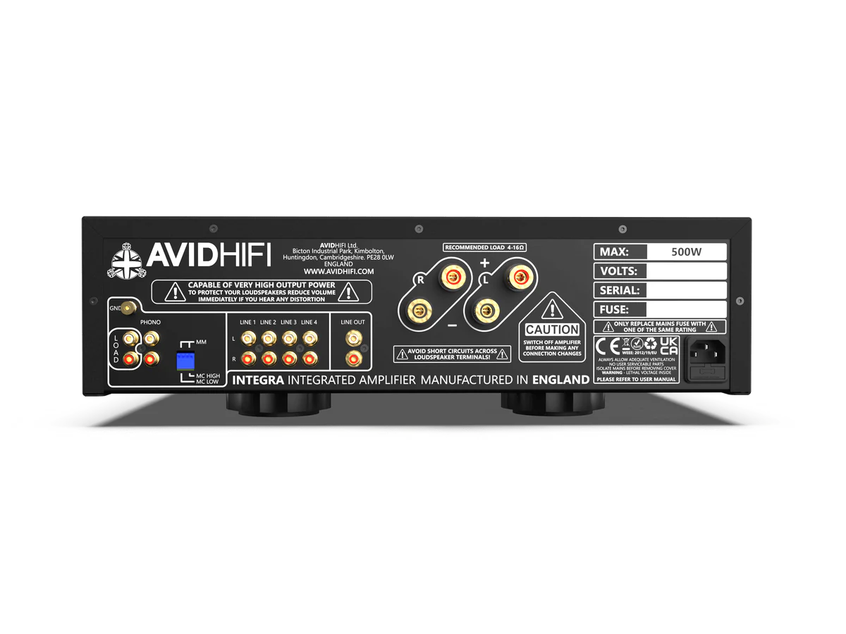 AVID INTEGRA™ Integrated Amplifier - Black