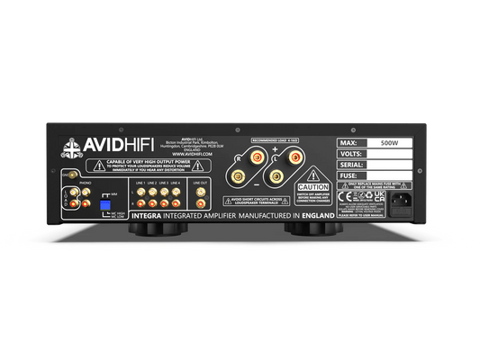 AVID INTEGRA™ Integrated Amplifier - Black