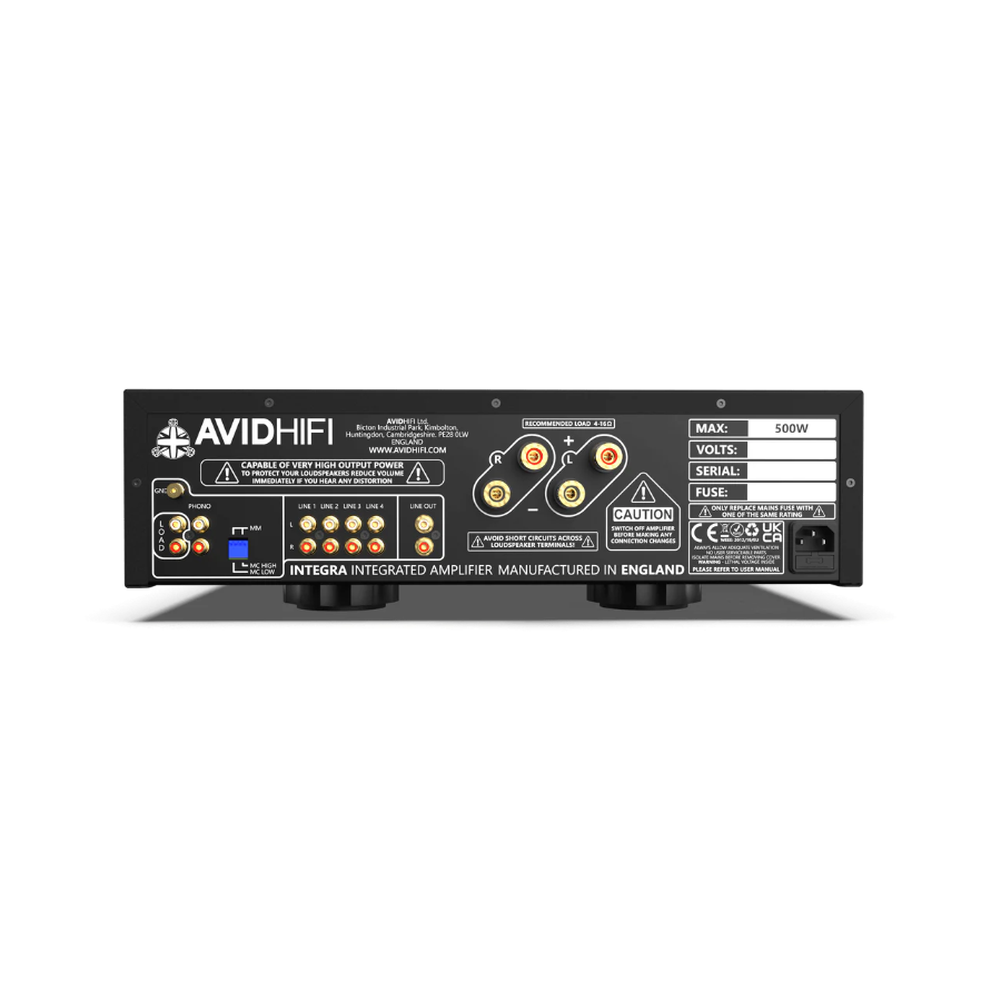 AVID INTEGRA™ Integrated Amplifier - Black