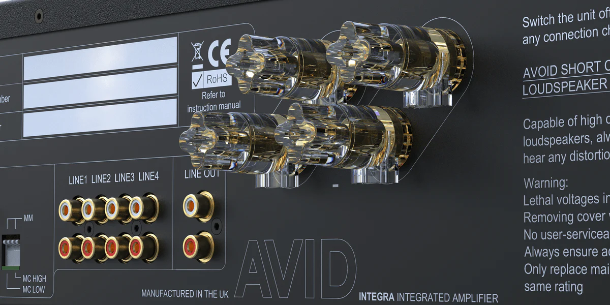 AVID INTEGRA™ Integrated Amplifier - Black