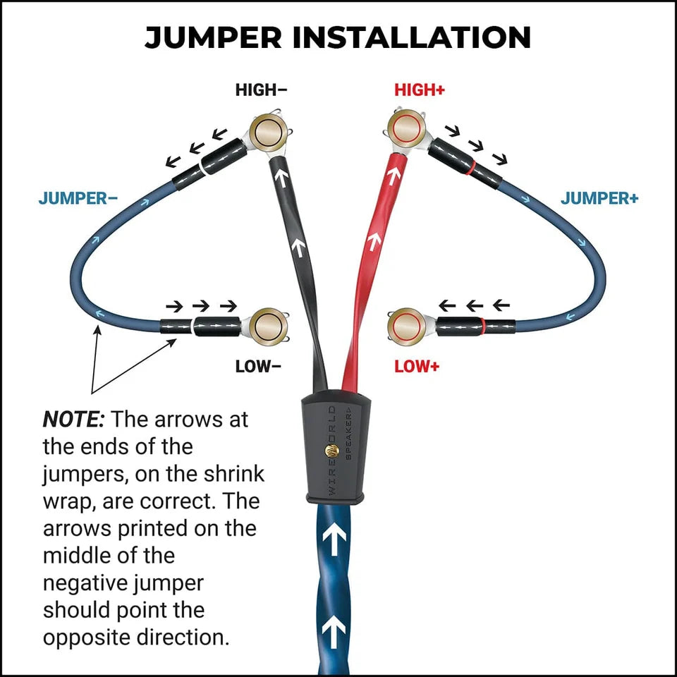 Oasis® 10 Biwire Jumpers (Set of 4)