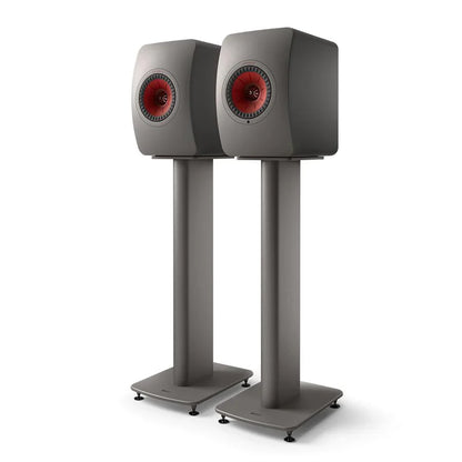 KEF Bundle LS50 Wireless II Wireless Speaker System + S2 Floor Stand