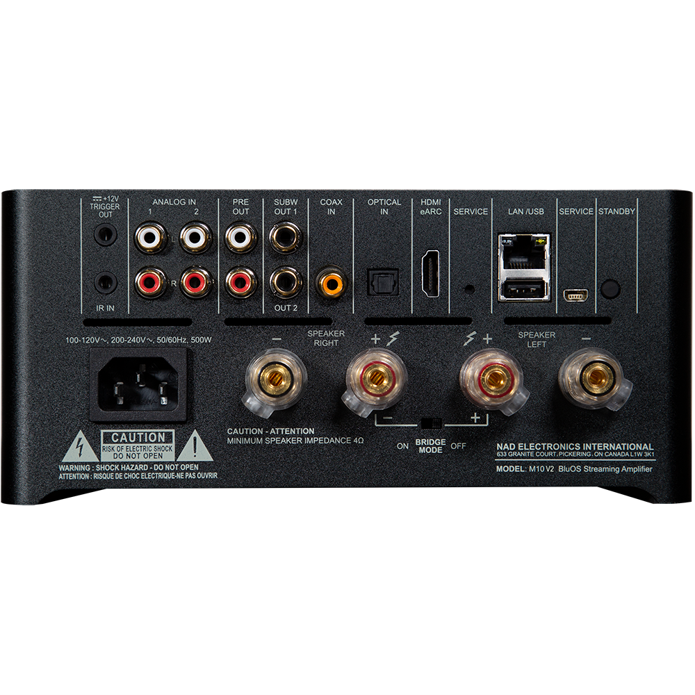 NAD M10 V2 BluOs Streaming Amplifier