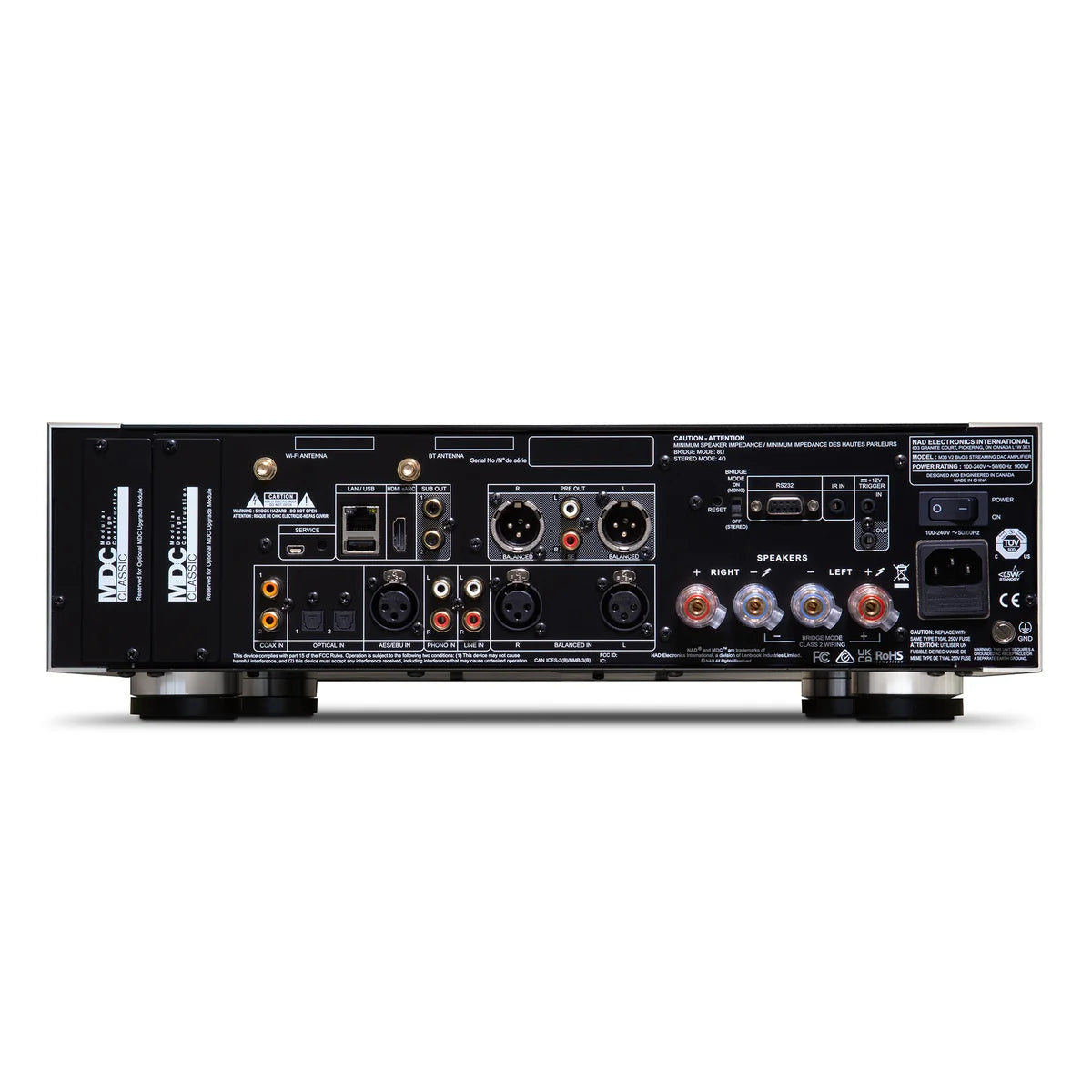 M33 V2 BluOS® Streaming DAC Amplifier