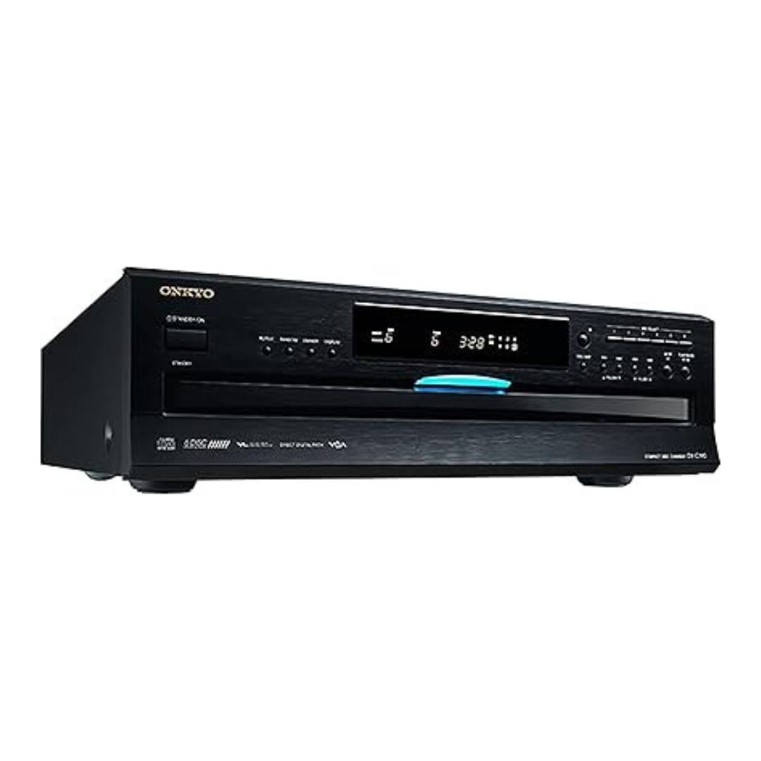 Onkyo DCX390M4 6-Disc CD Player - Black