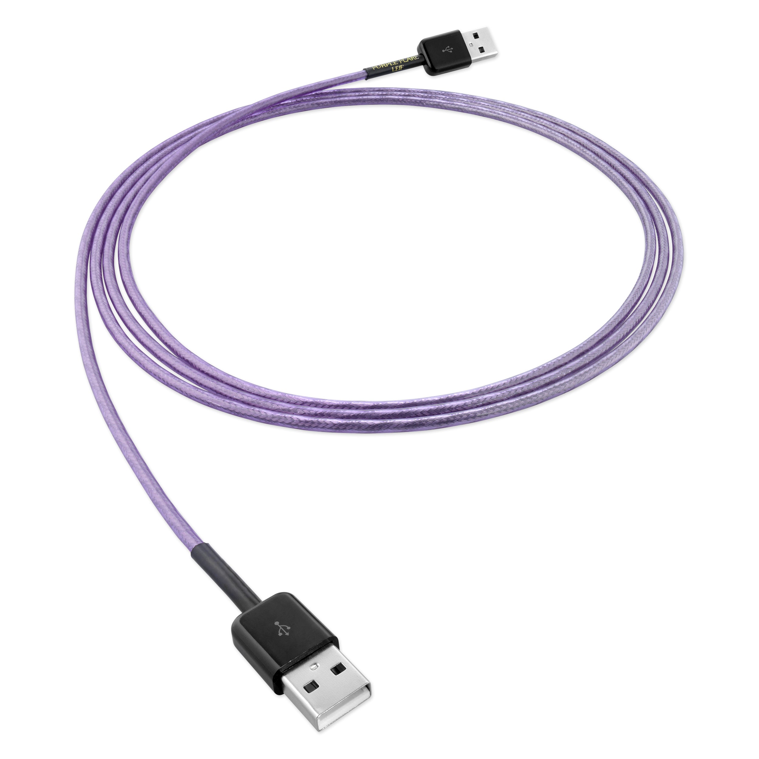 Leif Series Purple Flare USB 2.0 Cable
