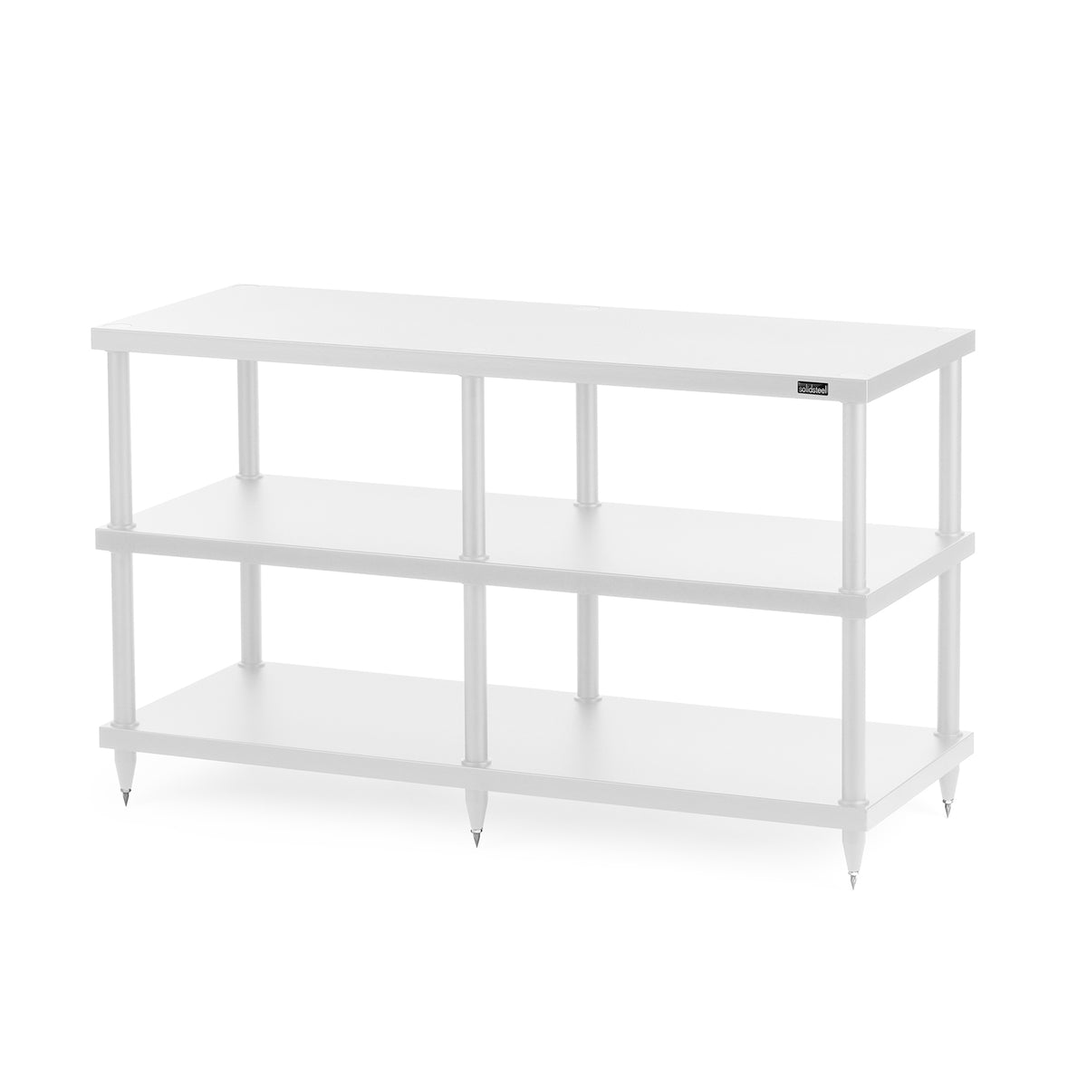 Solidsteel S4 Series 3 Shelf Audio Rack (Wide)