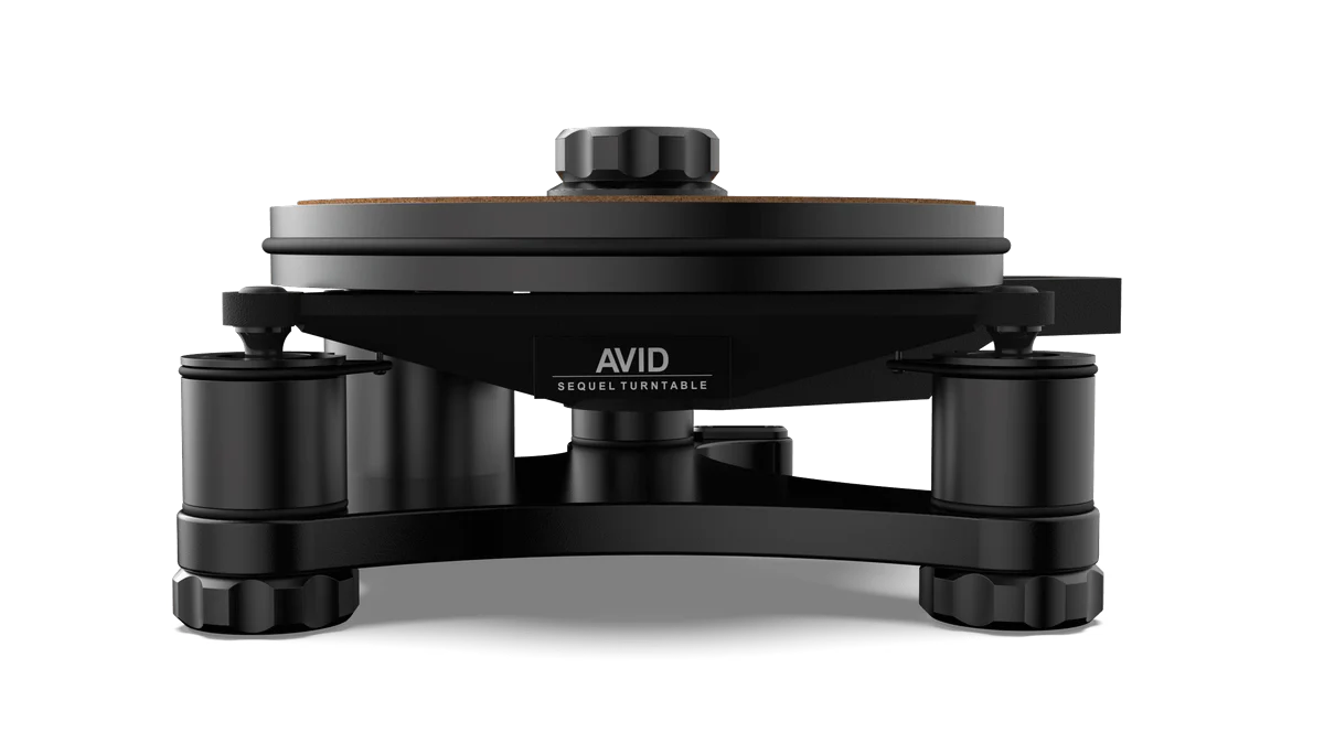 AVID SEQUEL™ Black Turntable